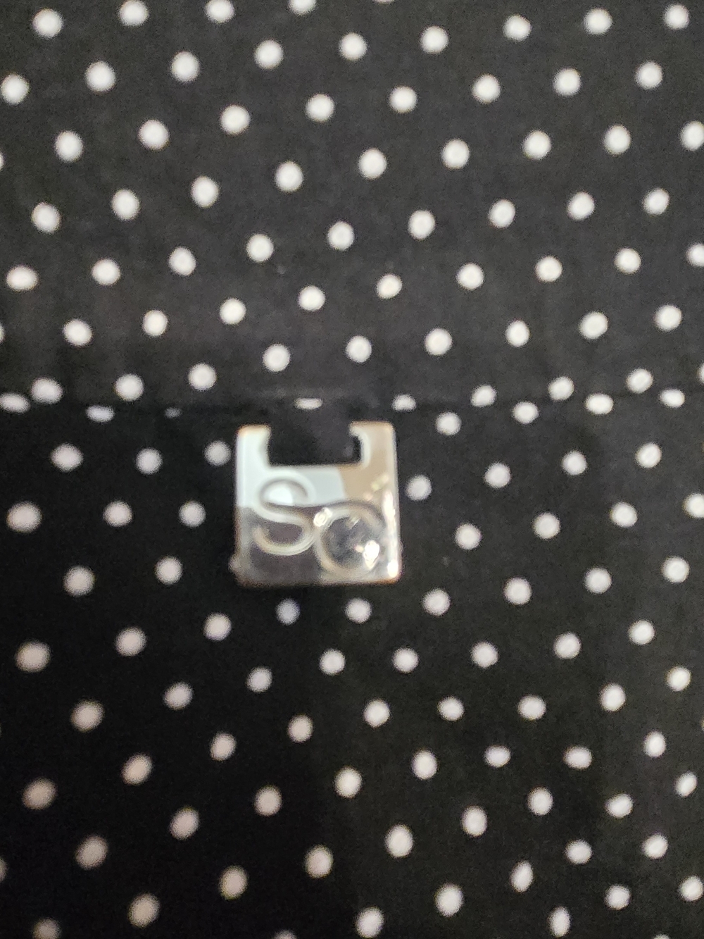 S.C. & Co. Black & White Polka Dot Shorts - Picture 3 of 7